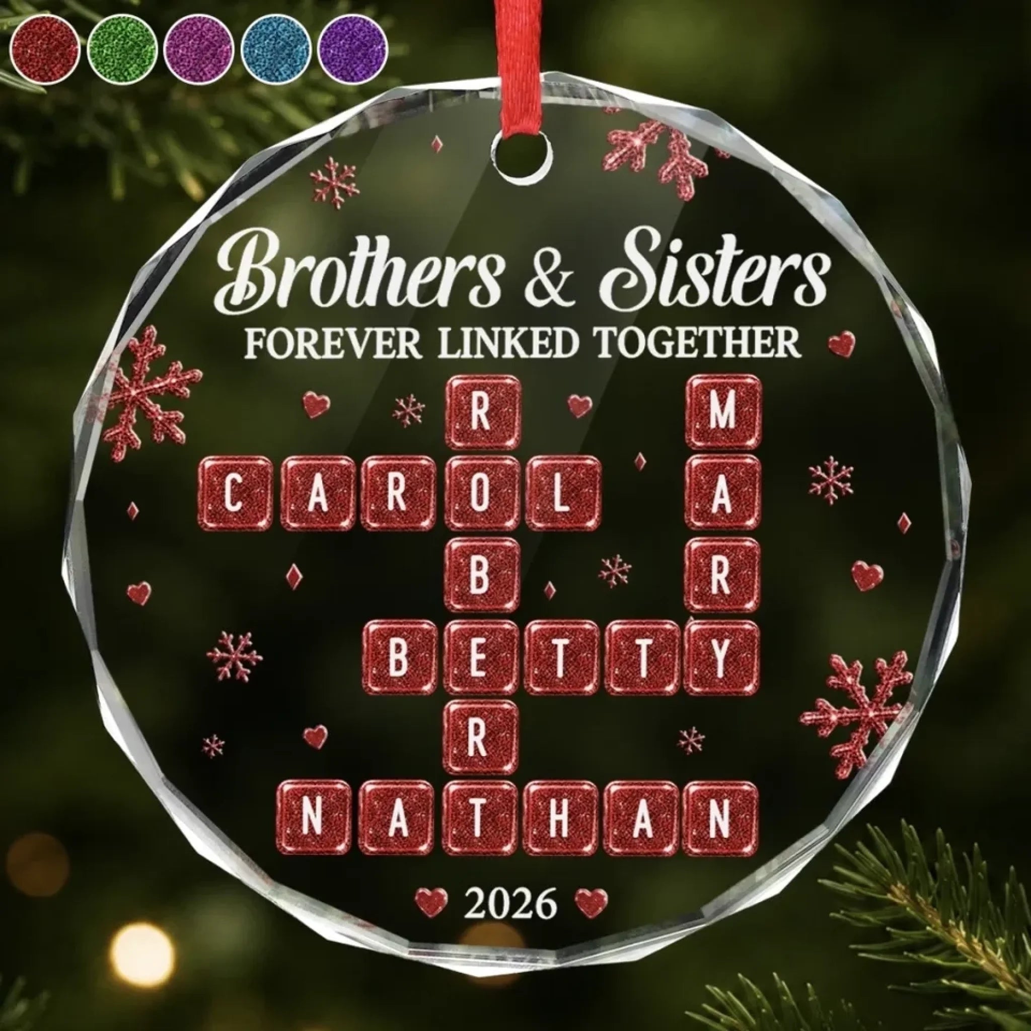 Glass Ornament / As Preview / 2.76 IN