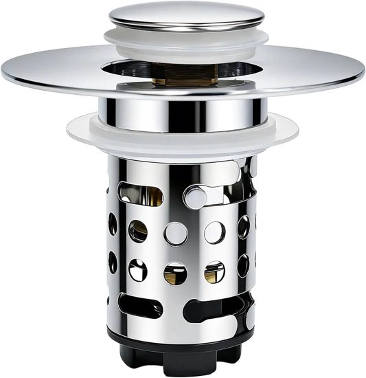 🔥 Upgraded 3-in-1 Drain Strainer That Stops Sink Clogs