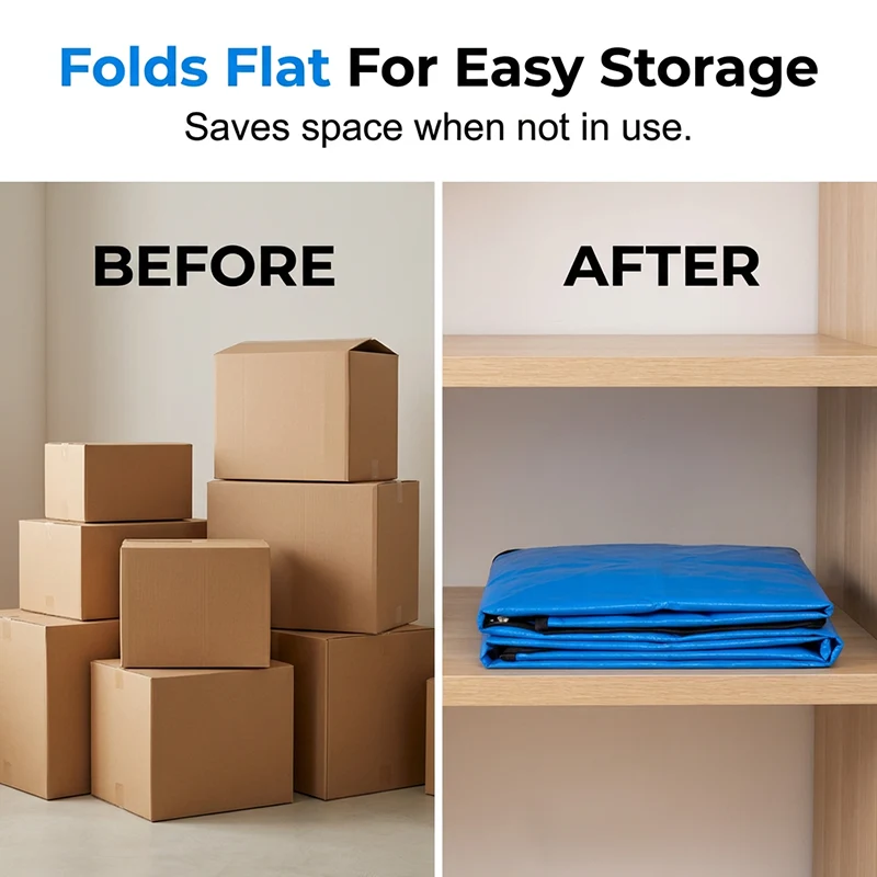 Create More Space With This Foldable Storage Bag